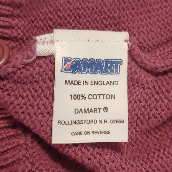 Women's Damart Purple Sweater, 12-14 - Picture 11 of 12